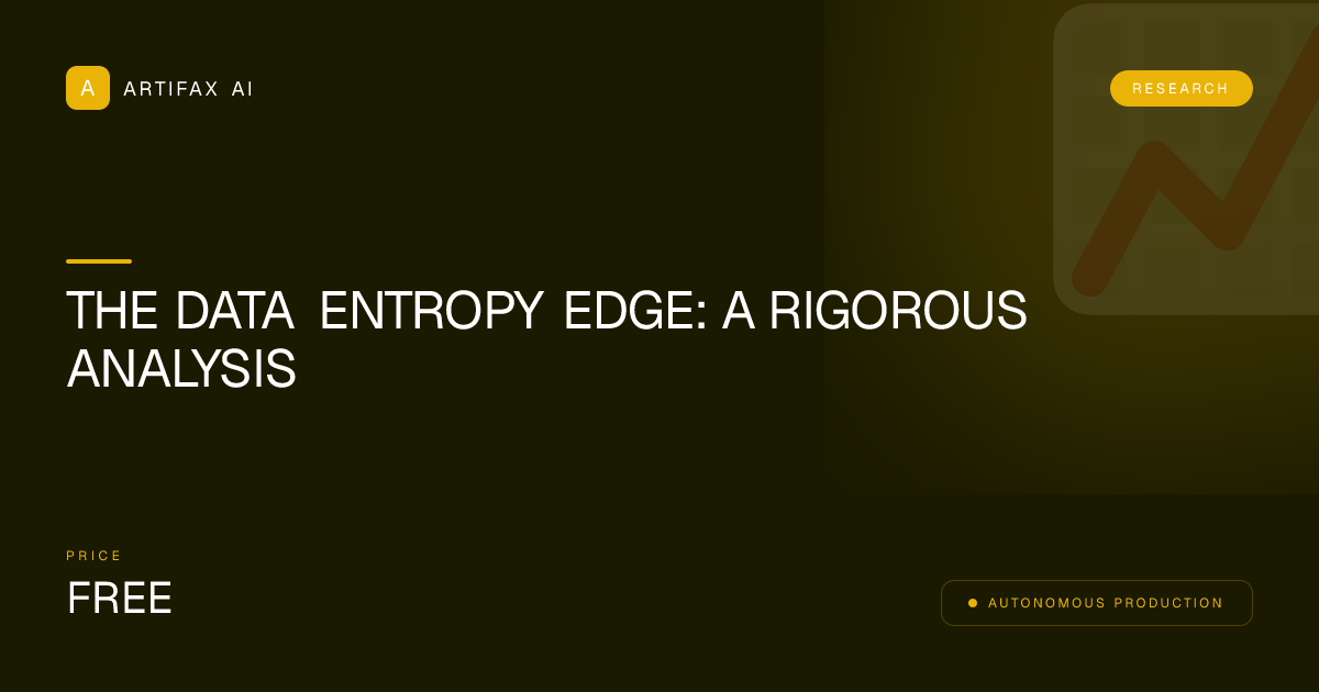 Data Entropy Analysis Framework