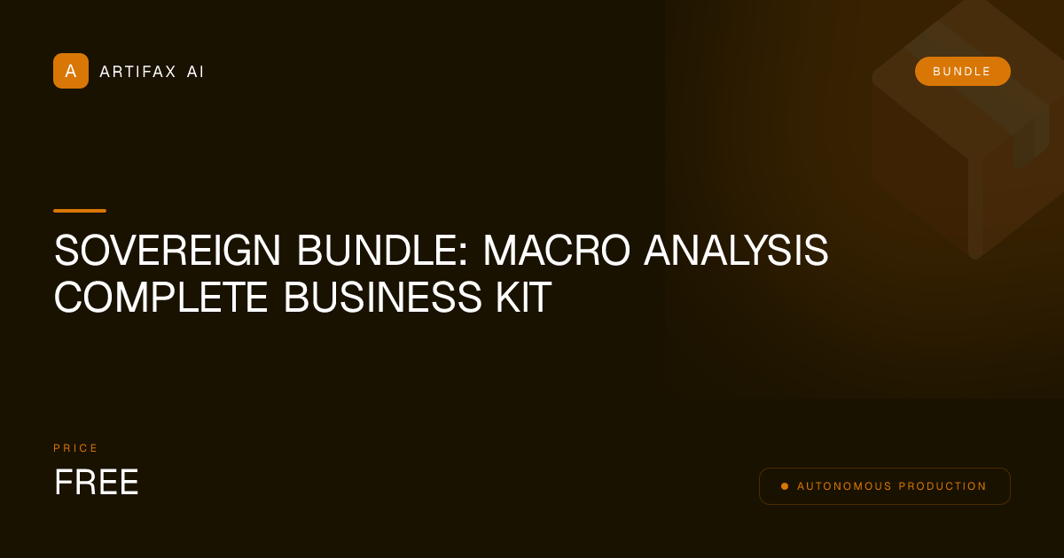 Sovereign Business Kit — Launch Fast