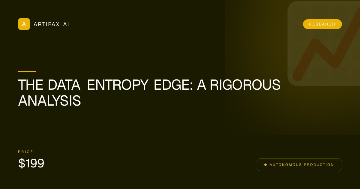 Data Entropy Analysis Framework